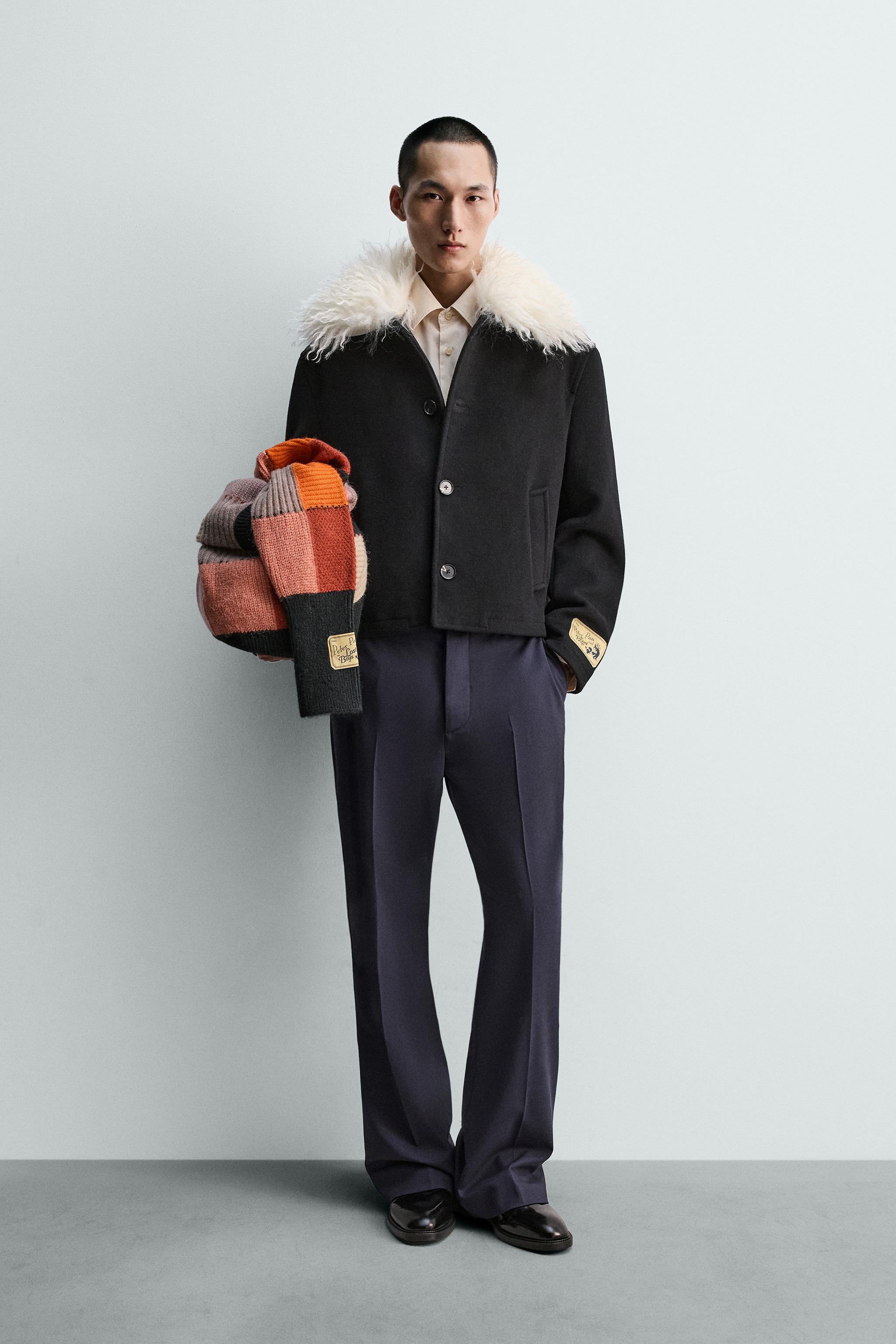 SHORT COMBINED COAT HARRY LAMBERT FOR ZARA X DISNEY